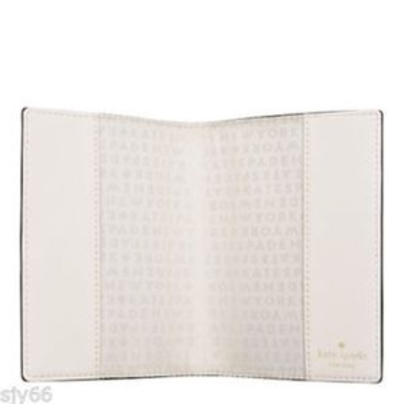 SOLD OUT!! RARE Kate Spade Passport Holder Orbit Blue! NWT! - Picture 2 of 7